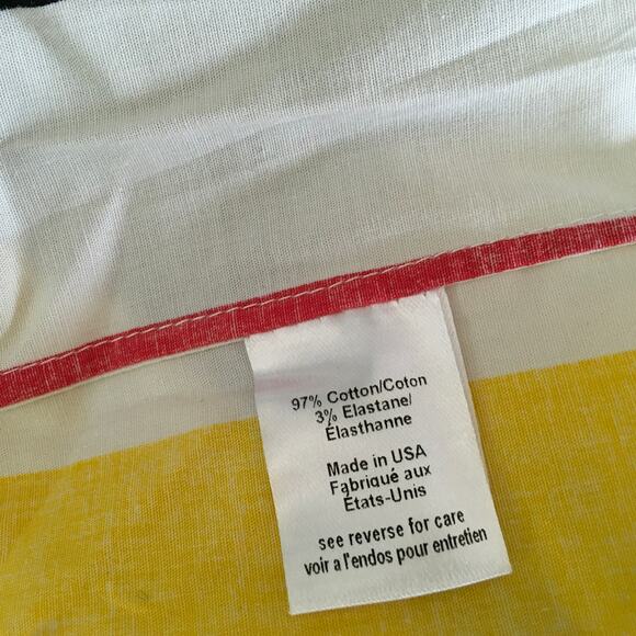 Caroline Constas Bardot Off Shoulder Striped Voile Maxi Dress - Picture 7 of 7